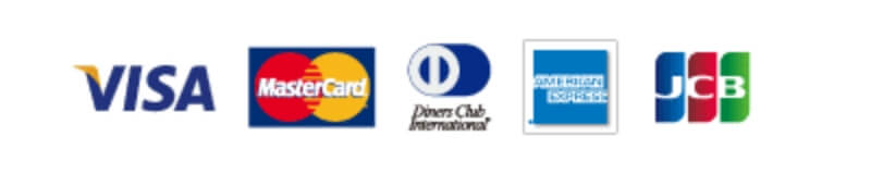 使用できるクレジット会社情報