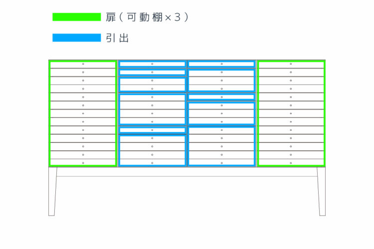 割り付けと内寸