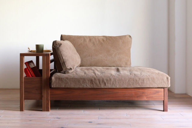 直線で構成されたシンプルデザイン