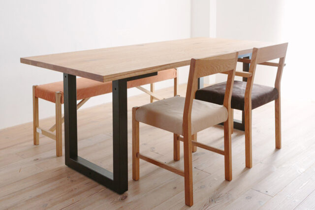 直線基調のシンプルデザイン