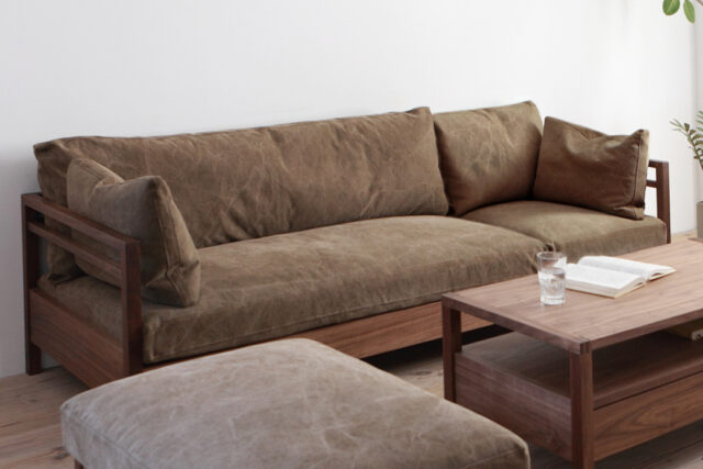 直線で構成されたシンプルデザイン