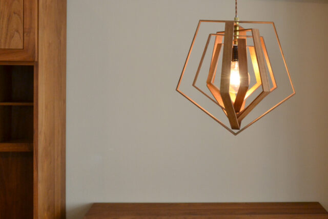 重なり合ったシルエットが美しい