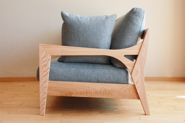 機能美と安定感のある意匠