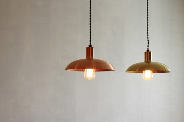 アンティーク調のペンダントライト