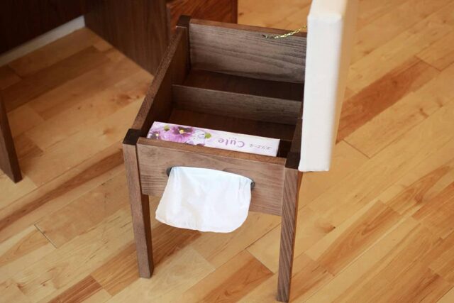 便利なティッシュ収納