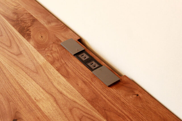 2口コンセント付き