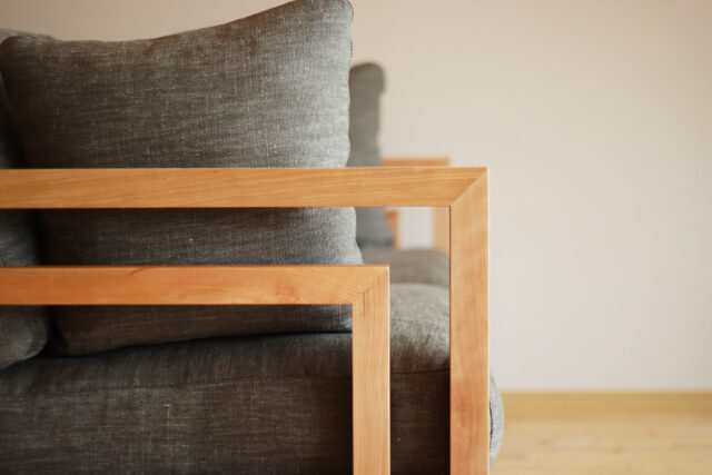 「留(とめ)」加工で見た目もすっきり