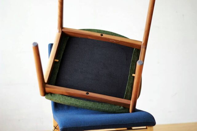 底付き感のない座面