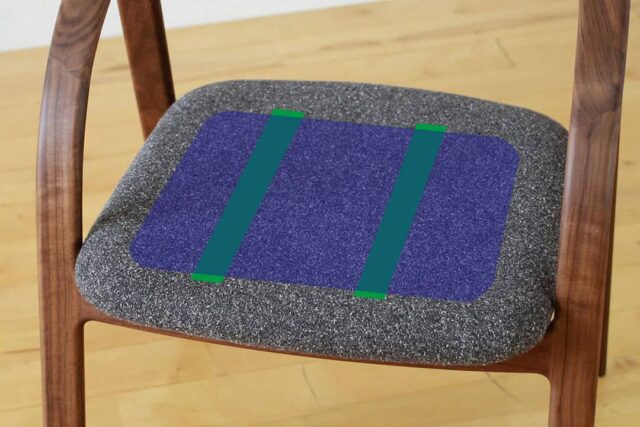 掛け心地にも配慮