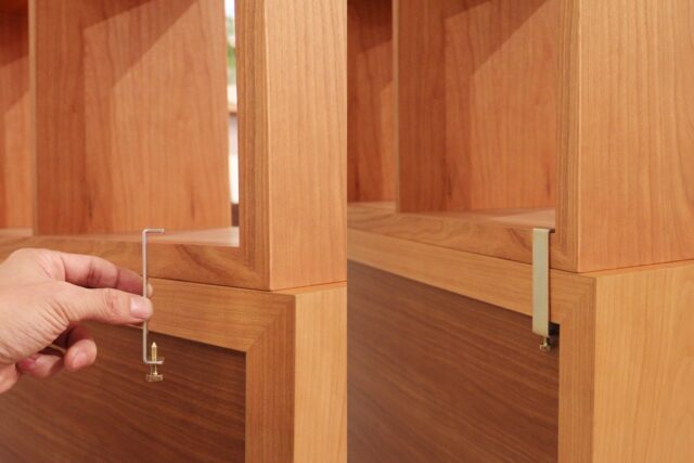 下台との固定について