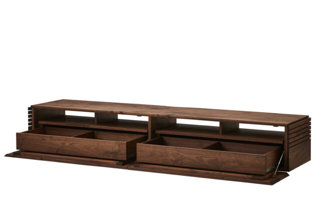 大容量で分類しやすい収納