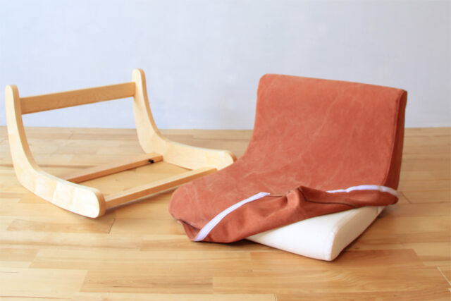 丸洗い可能なカバーリング仕様