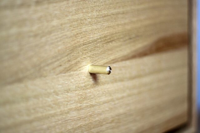 オリジナル真鍮つまみ