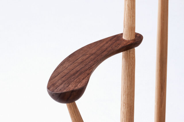 使いやすいセミアームデザイン