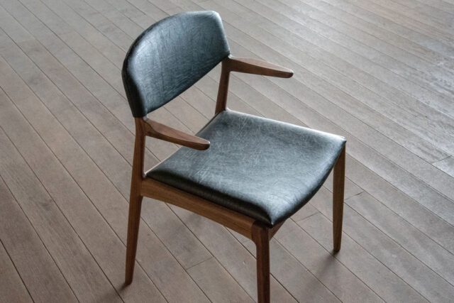 身体にフィットする優しい背あたり