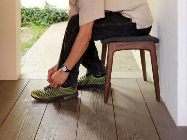 使い勝手のよいスツールとしても