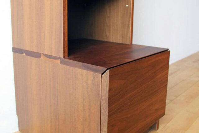 すっきり見せる留め加工