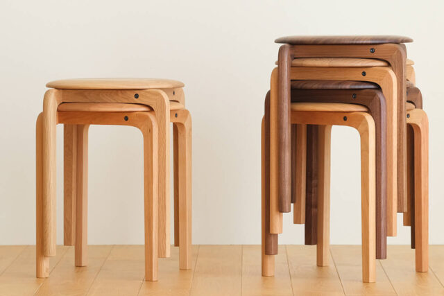 収納しやすいスタッキング方式