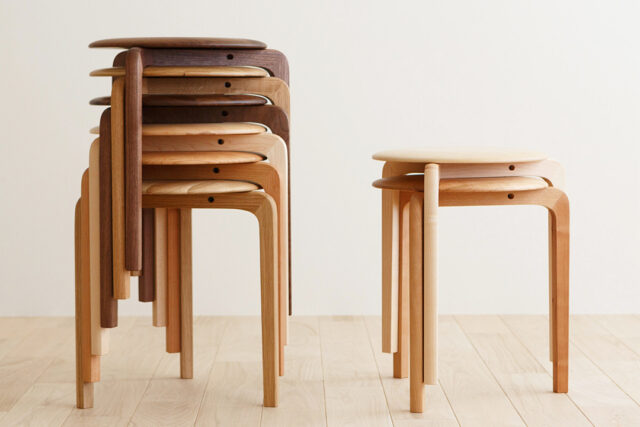 収納しやすいスタッキング方式