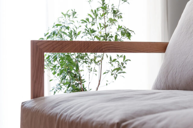 留加工で製作されたアームデザイン