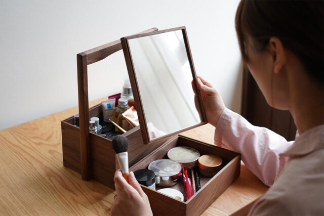 朝のメイクが楽しみに