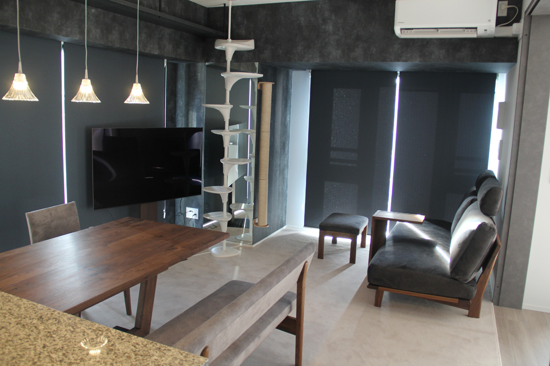 ウォールナット材家具納品事例