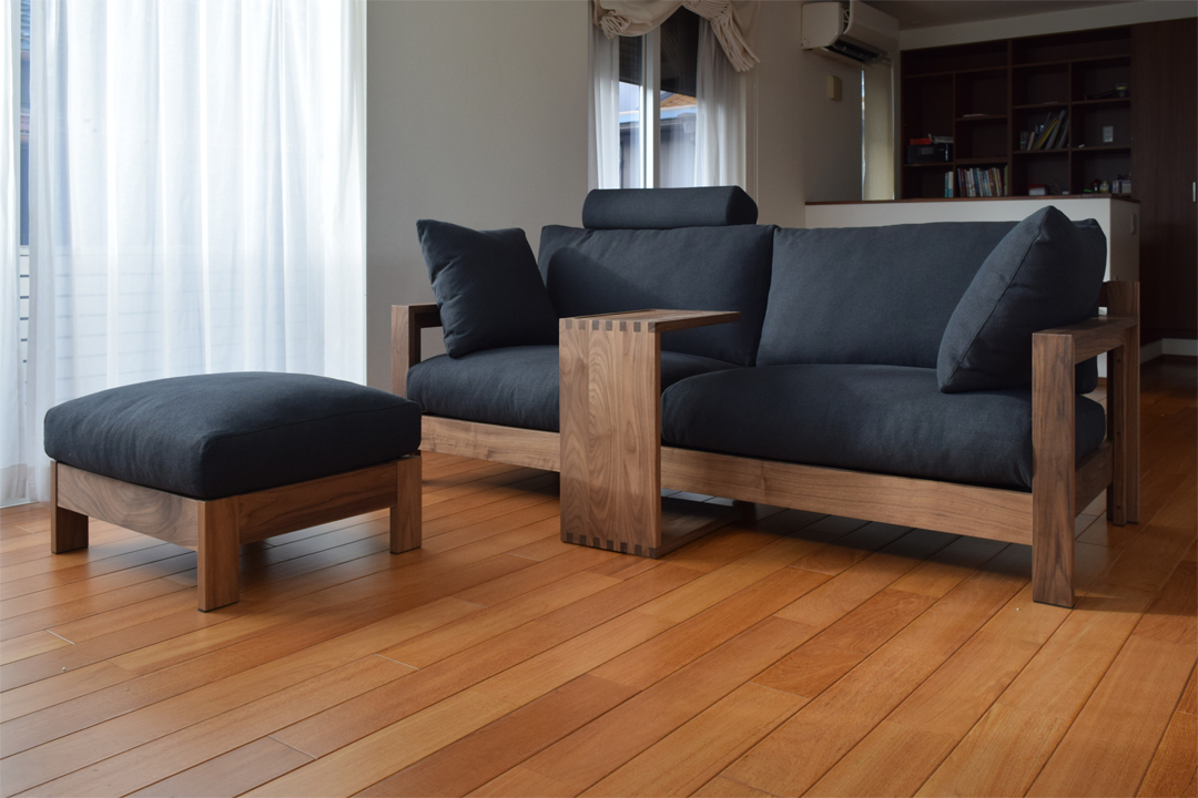 AUTHENTICITY3PワイドソファRB 納品事例